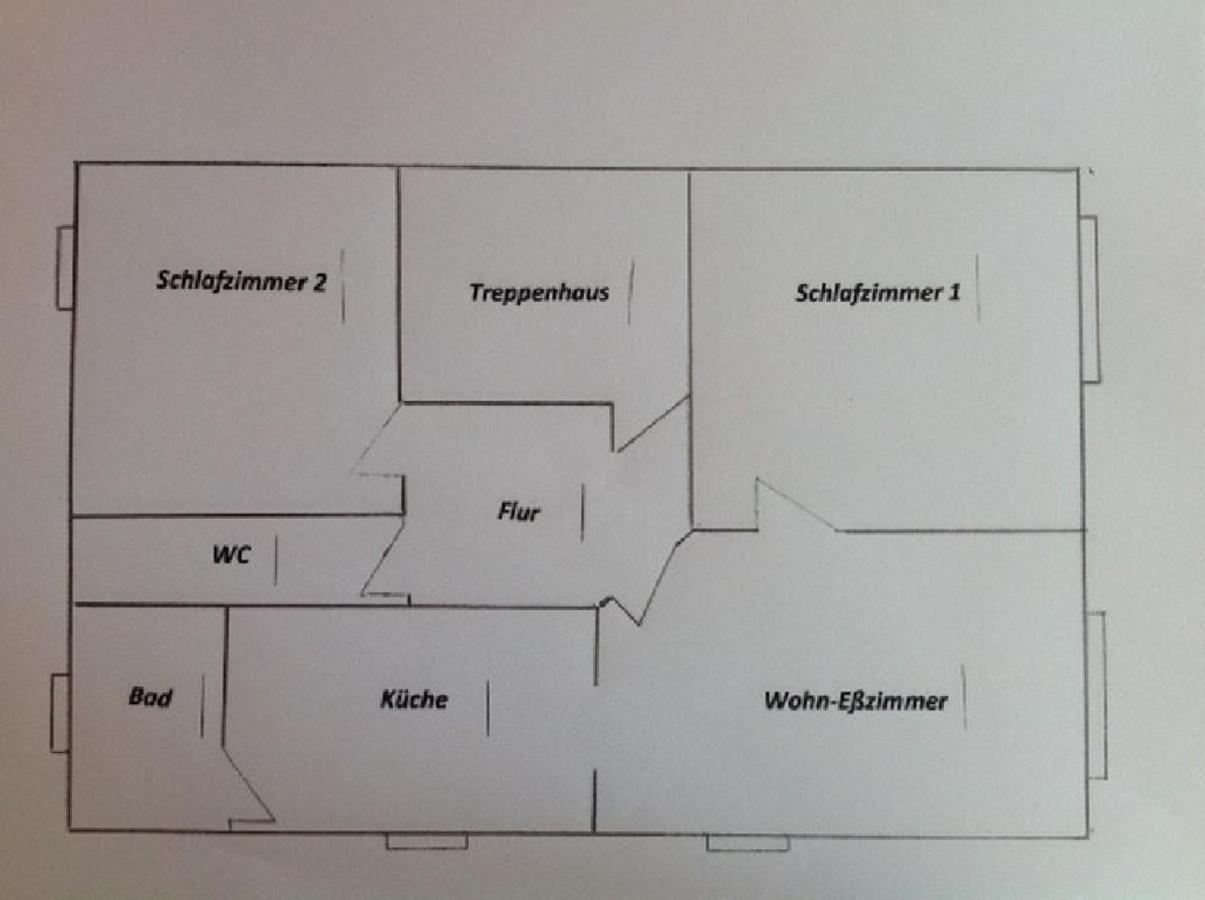 Ferienwohnung Anke Kaufmann 밀텐베르크 외부 사진